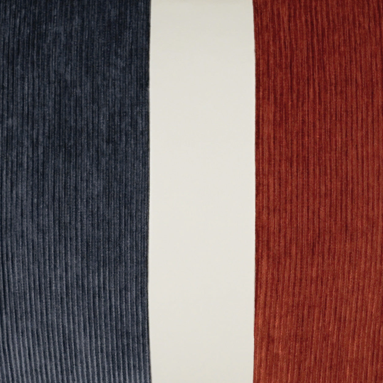 D.V. Kap Home Ridges Band Pillow - Cadet/Paprika