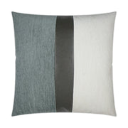 D.V. Kap Home Ridges Band Pillow - Haze/Ivory