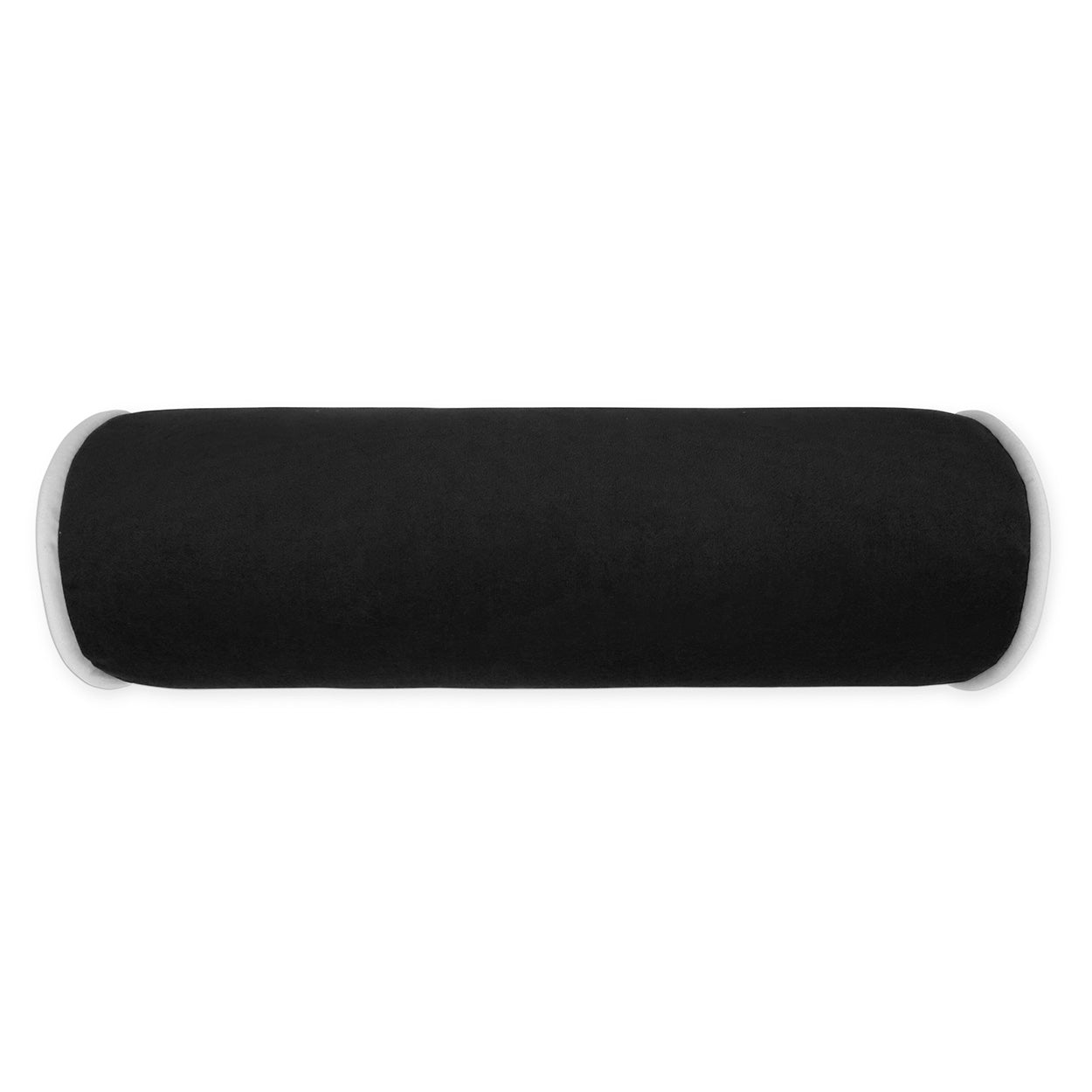 D.V. Kap Home Posh Roll Pillow - Black