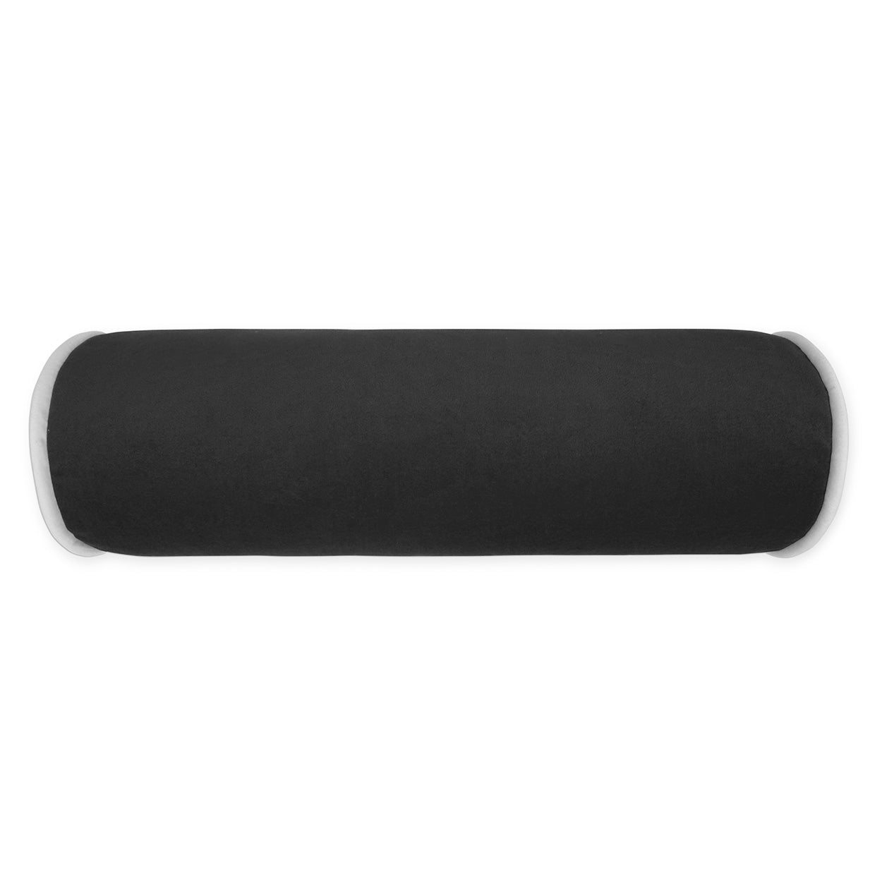 D.V. Kap Home Posh Roll Pillow - Charcoal