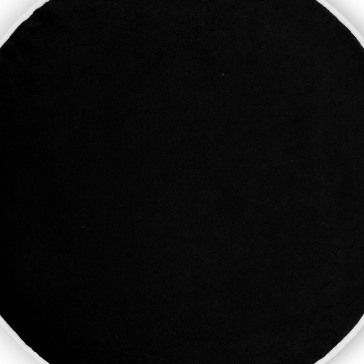 D.V. Kap Home Posh Circle Pillow - Black