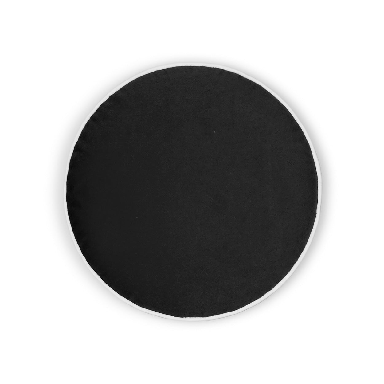 D.V. Kap Home Posh Circle Pillow - Charcoal