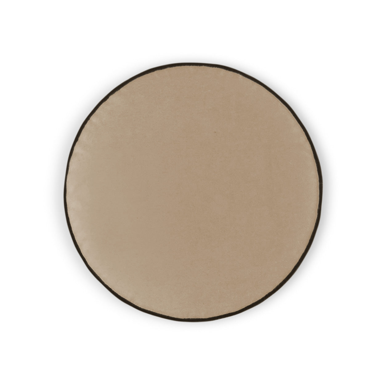 D.V. Kap Home Posh Circle Pillow - Latte
