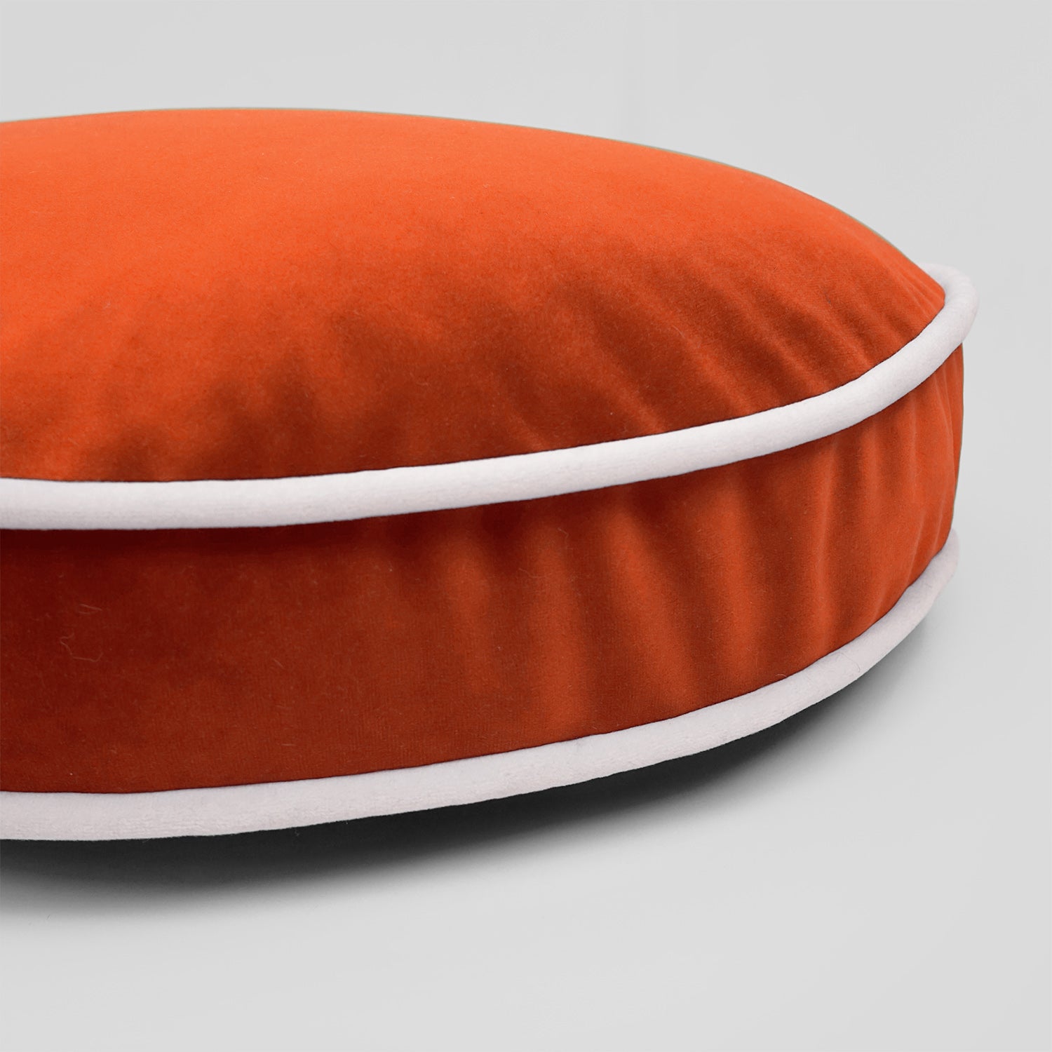 D.V. Kap Home Posh Circle Pillow - Orange