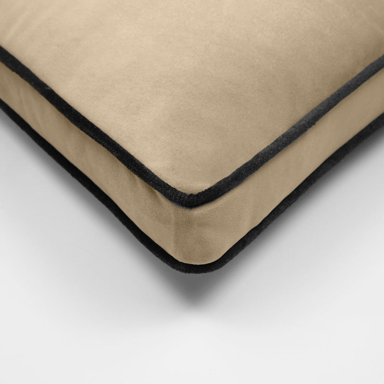 D.V. Kap Home Posh Box Pillow - Latte