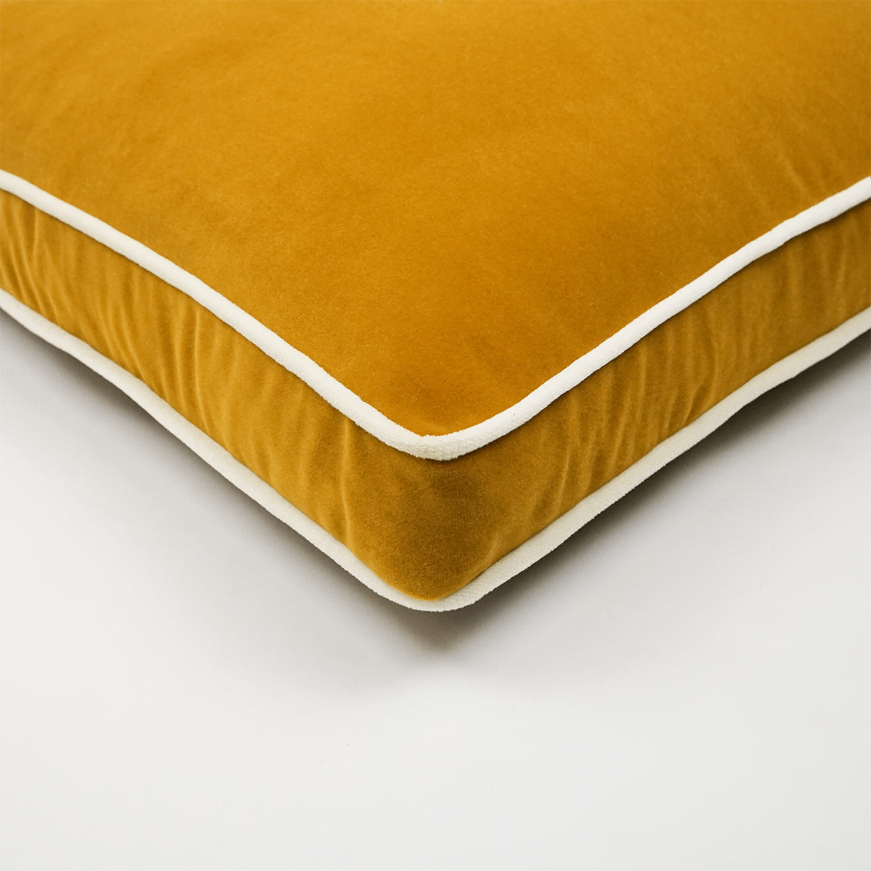 D.V. Kap Home Posh Box Pillow - Mustard