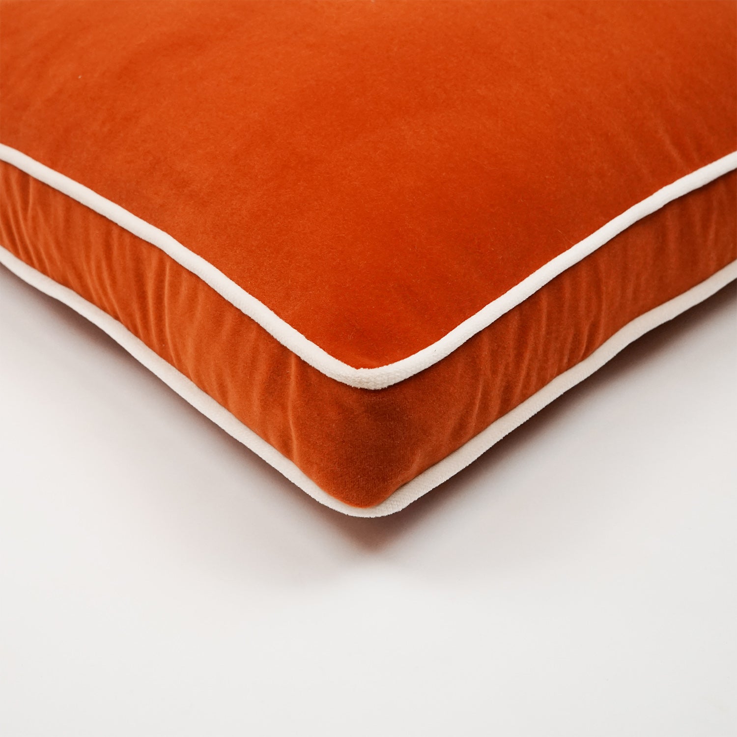 D.V. Kap Home Posh Box Pillow - Orange