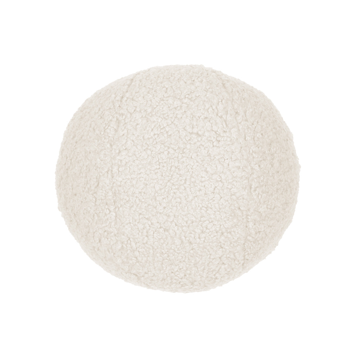 D.V. Kap Home Poodle Ball Pillow - Ivory (12" x 12")
