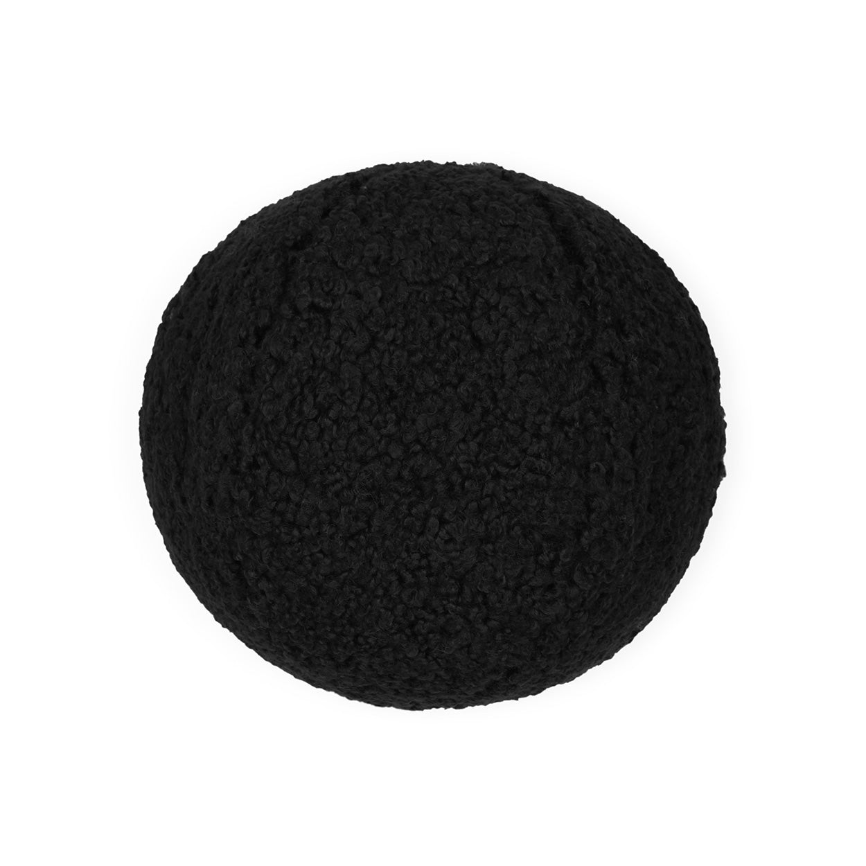 D.V. Kap Home Poodle Ball Pillow - Jet (12" x 12")