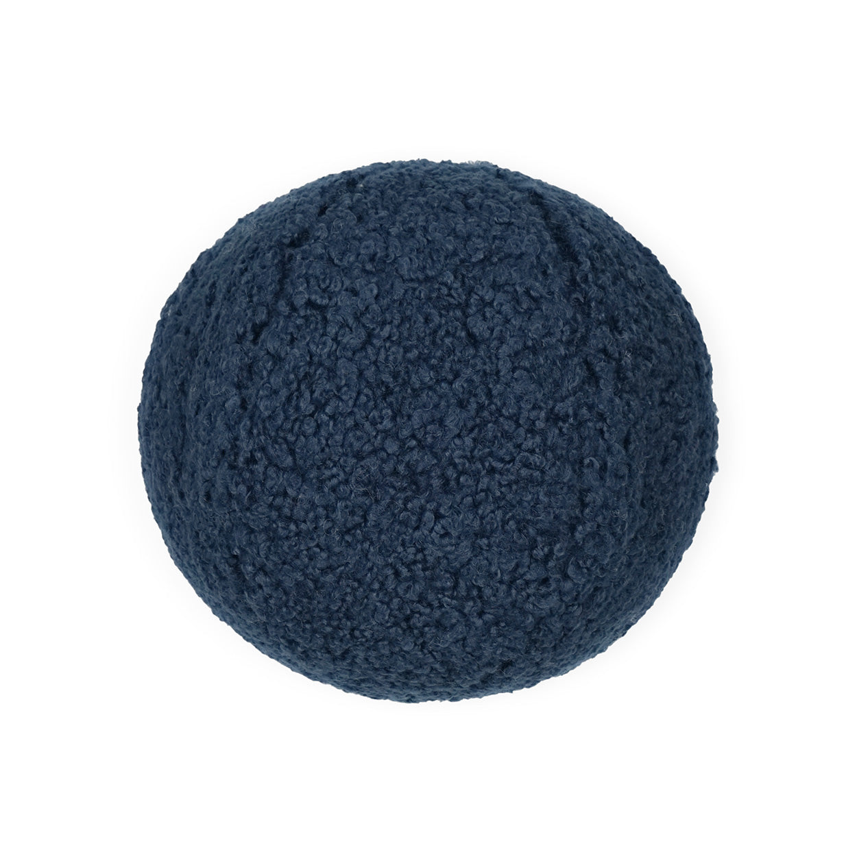 D.V. Kap Home Poodle Ball Pillow - Navy (10" x 10")