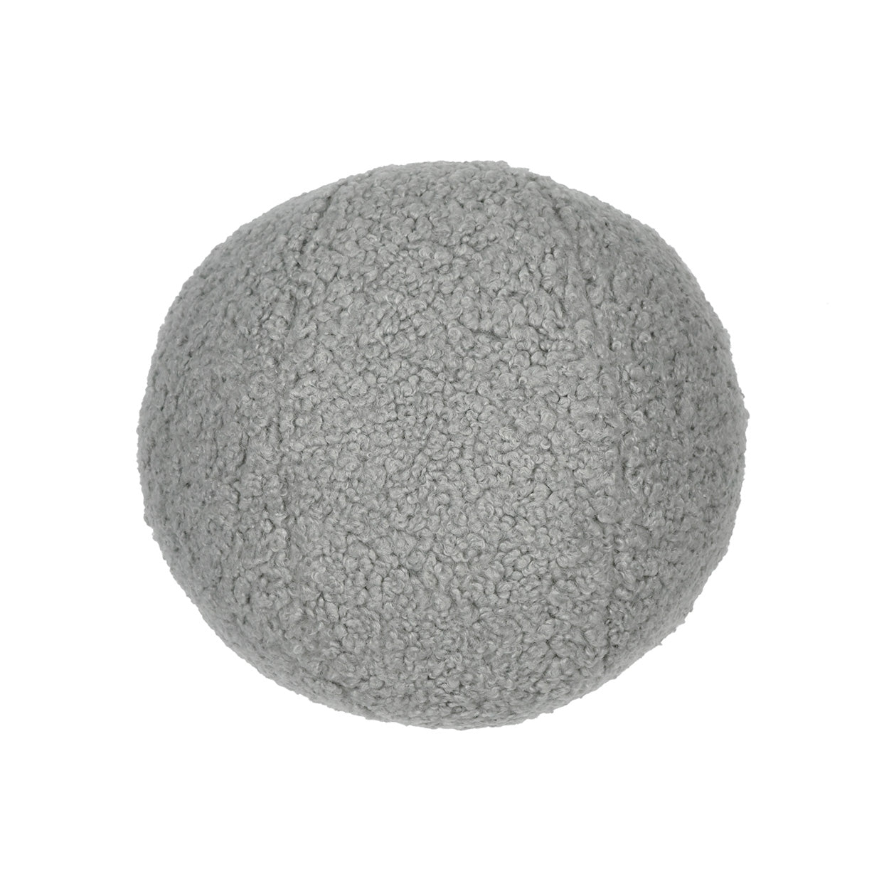 D.V. Kap Home Poodle Ball Pillow - Pewter (10" x 10")