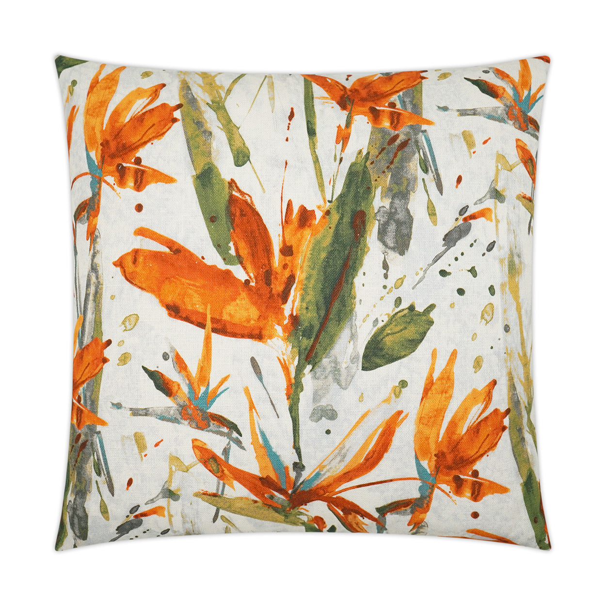 D.V. Kap Home Marlot Pillow - Mango
