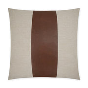 D.V. Kap Home Rodeo Band Pillow - Saddle