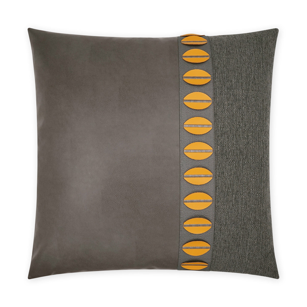 D.V. Kap Home Paros Pillow - Mustard