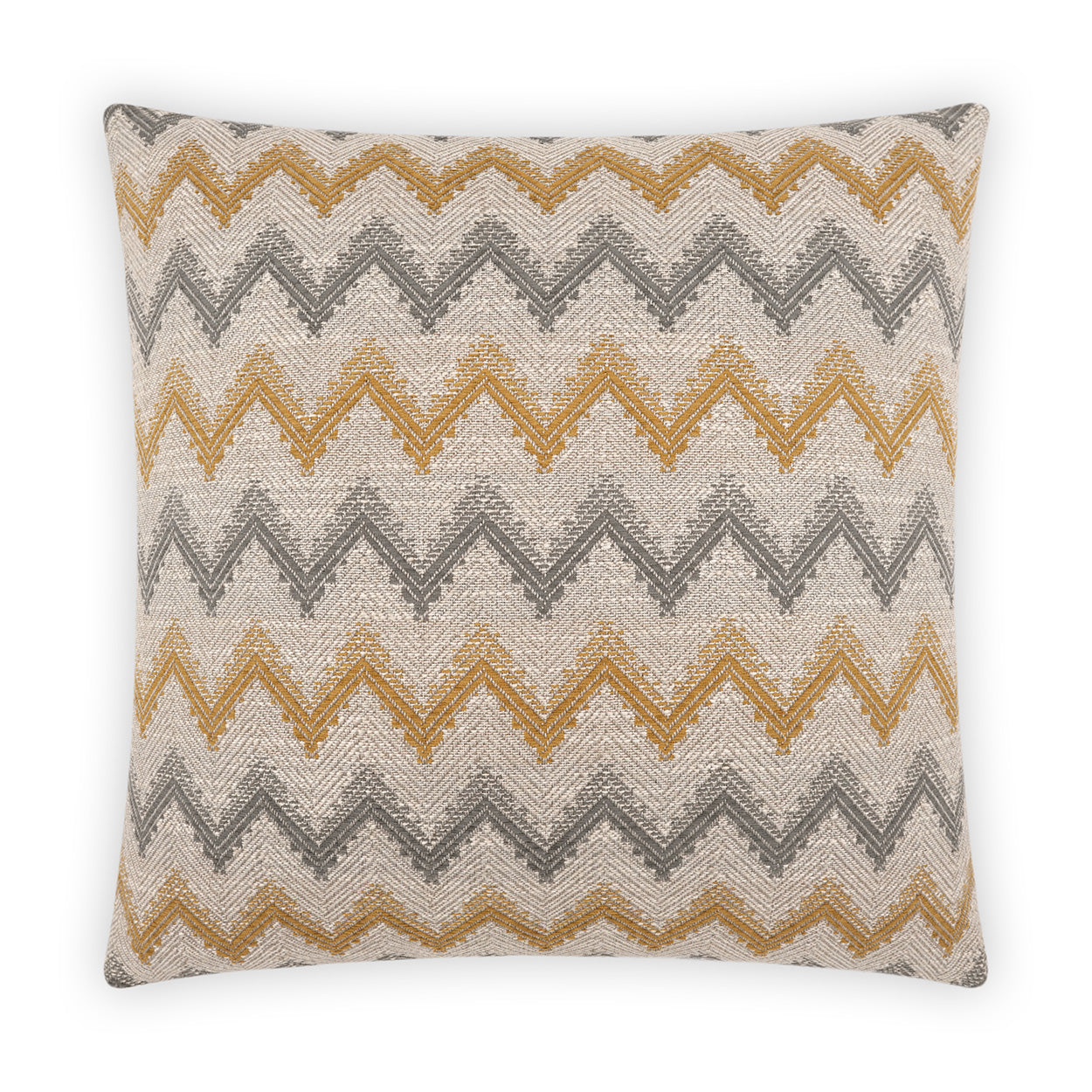 D.V. Kap Home Parquet Pillow - Gold