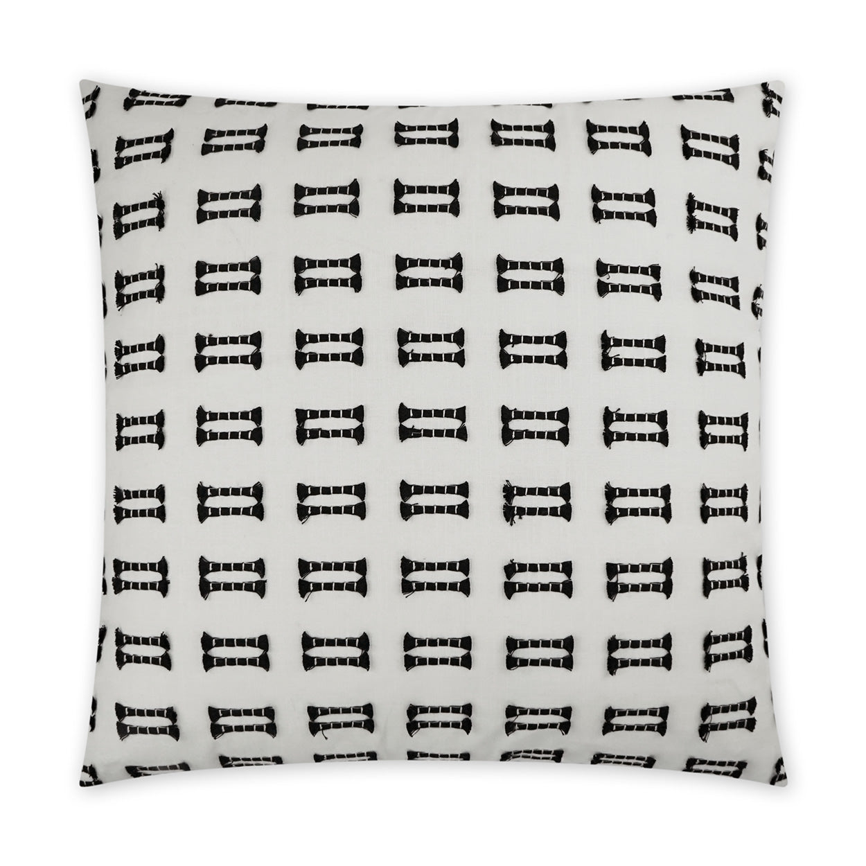 D.V. Kap Home Tassels Pillow - Tuxedo