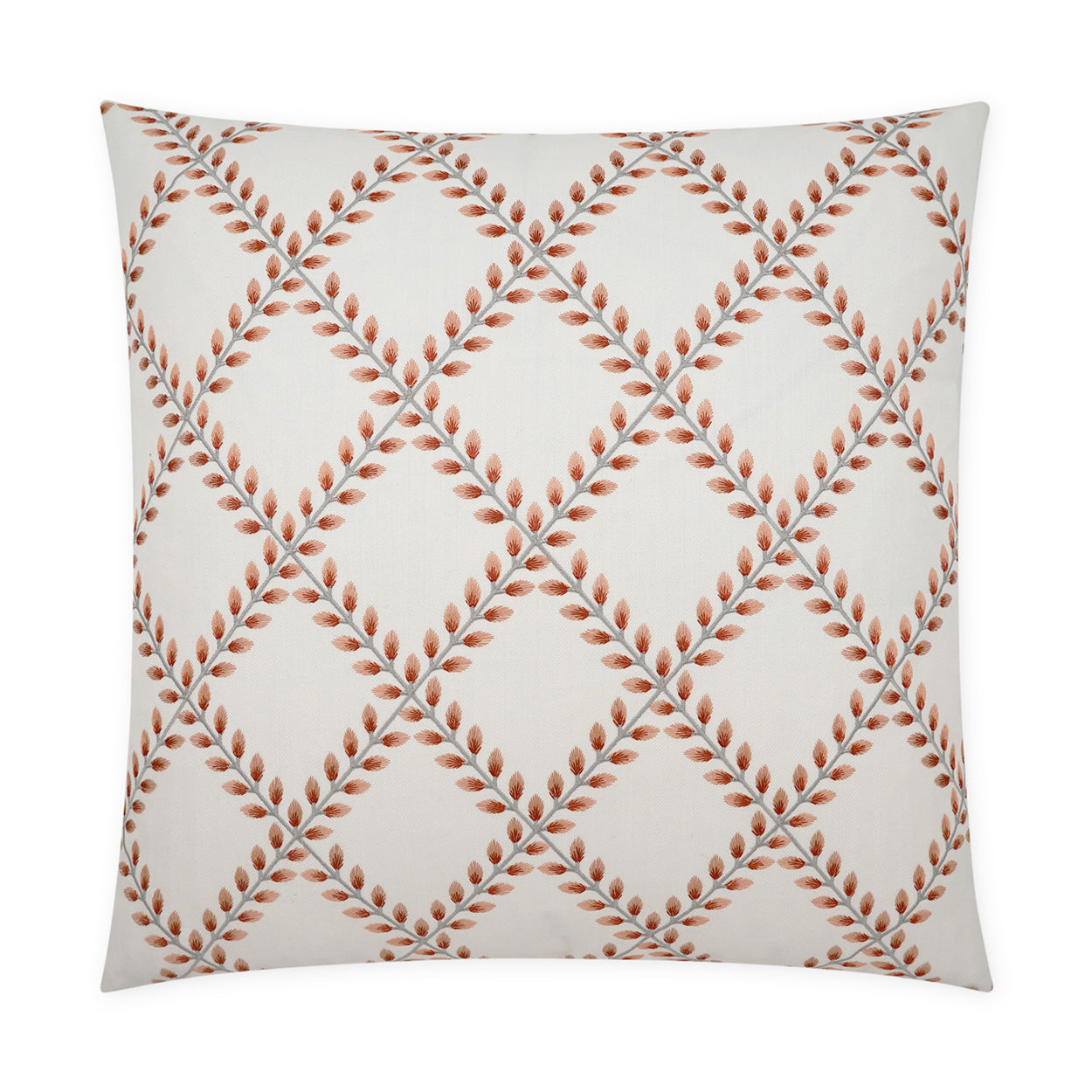 D.V. Kap Home Clover Lane Pillow - Coral