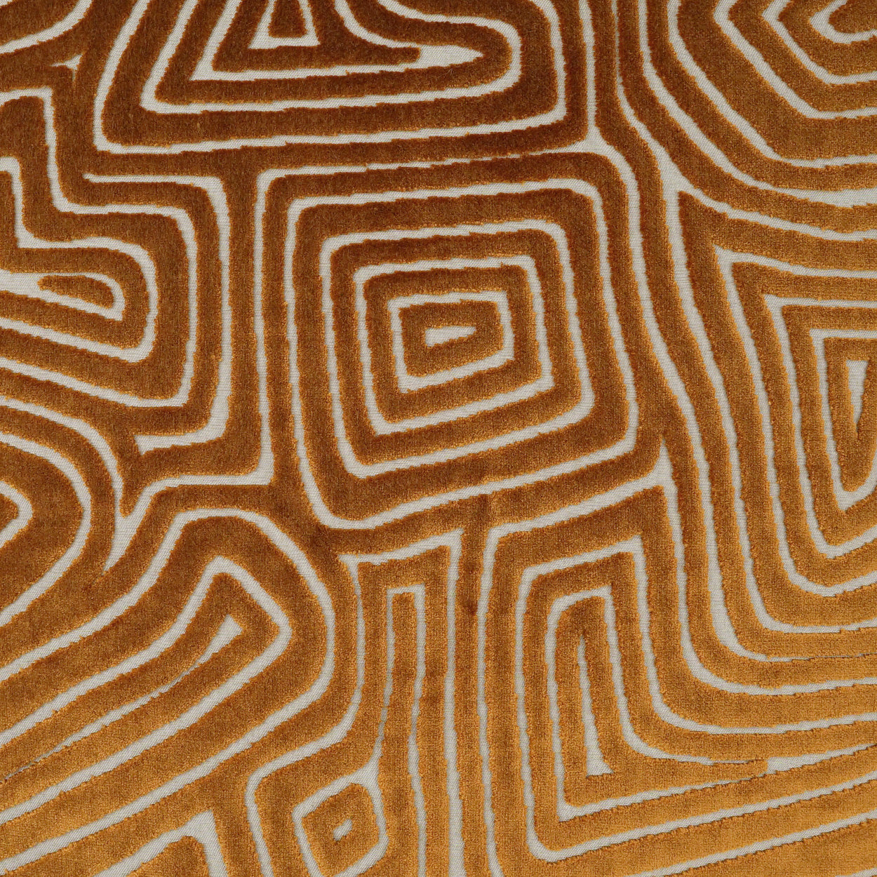 D.V. Kap Home Vertigo Pillow - Rust