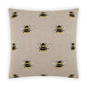 D.V. Kap Home Busy Bee Pillow - Linen