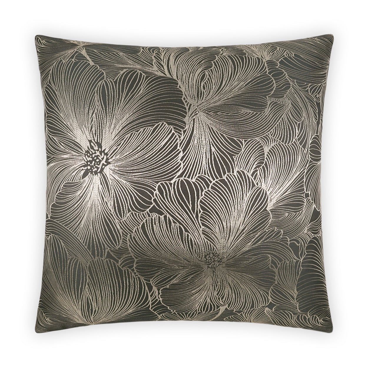 D.V. Kap Home Delhi Pillow - Grey