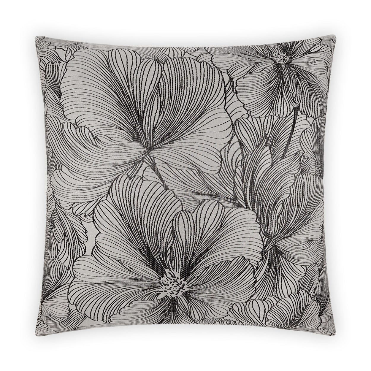D.V. Kap Home Delhi Pillow - Smoke
