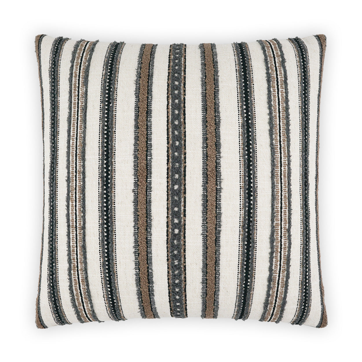 D.V. Kap Home Zoie Pillow - Grey