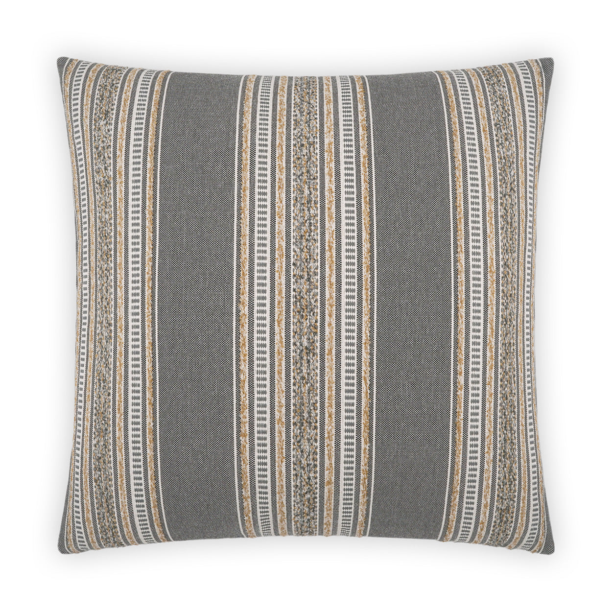 D.V. Kap Home Larsen Pillow - Carbon