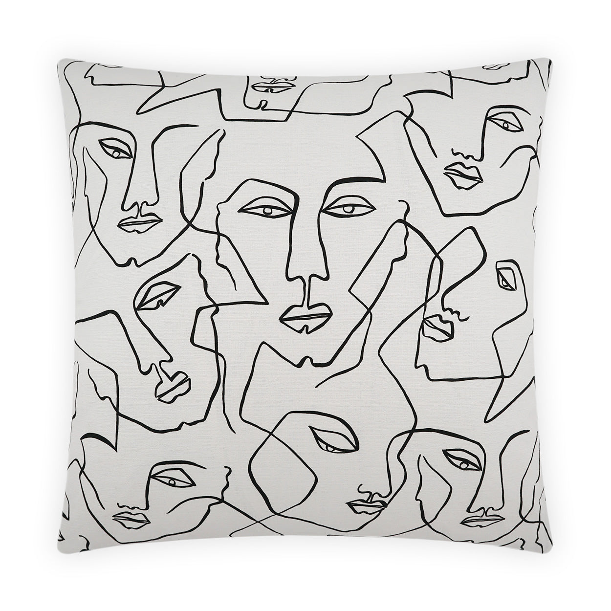 D.V. Kap Home Face Up Pillow - White