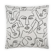 D.V. Kap Home Face Up Pillow - White
