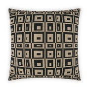 D.V. Kap Home Cubic Pillow - Raven