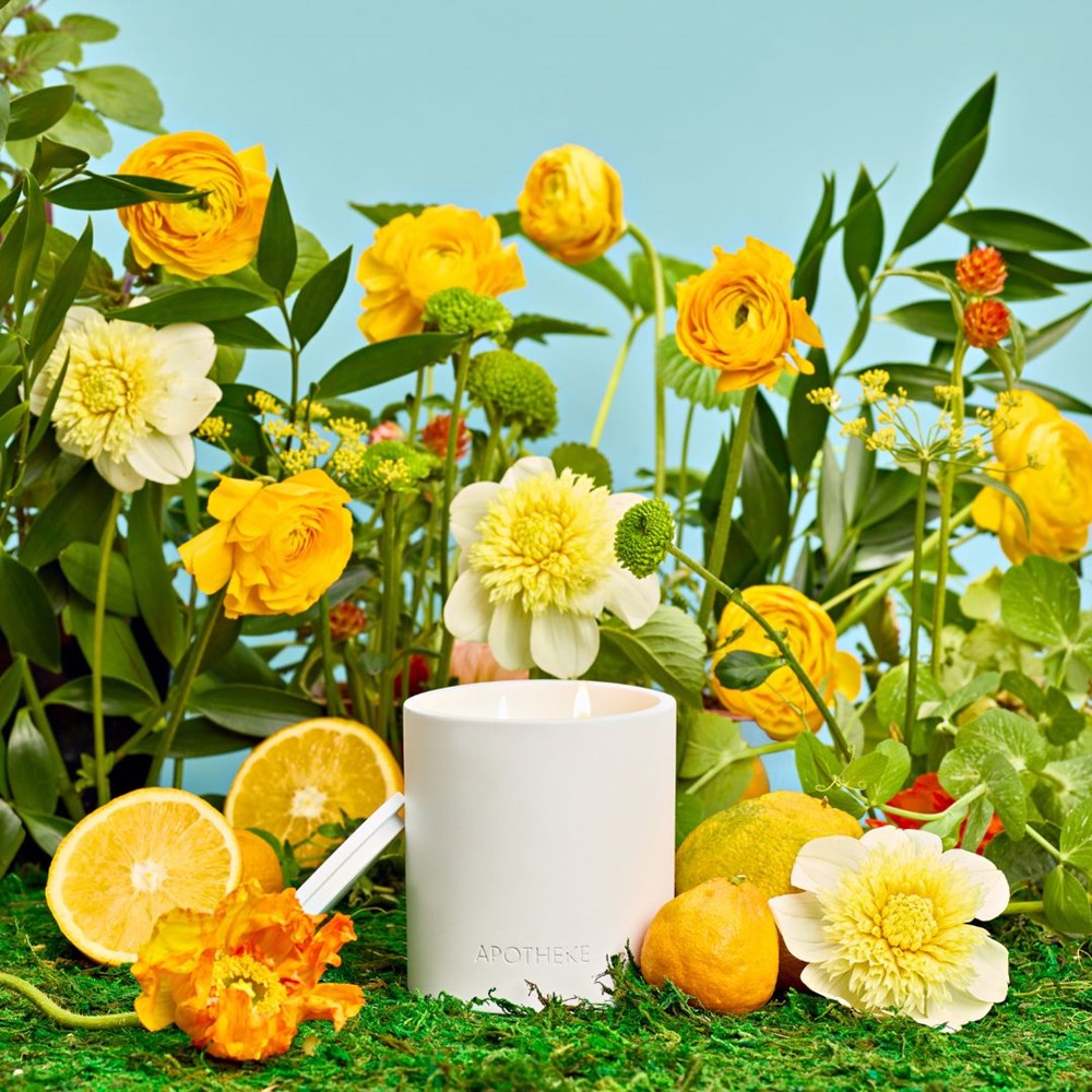 Apotheke Lemongrass and Neroli 2-Wick Candle