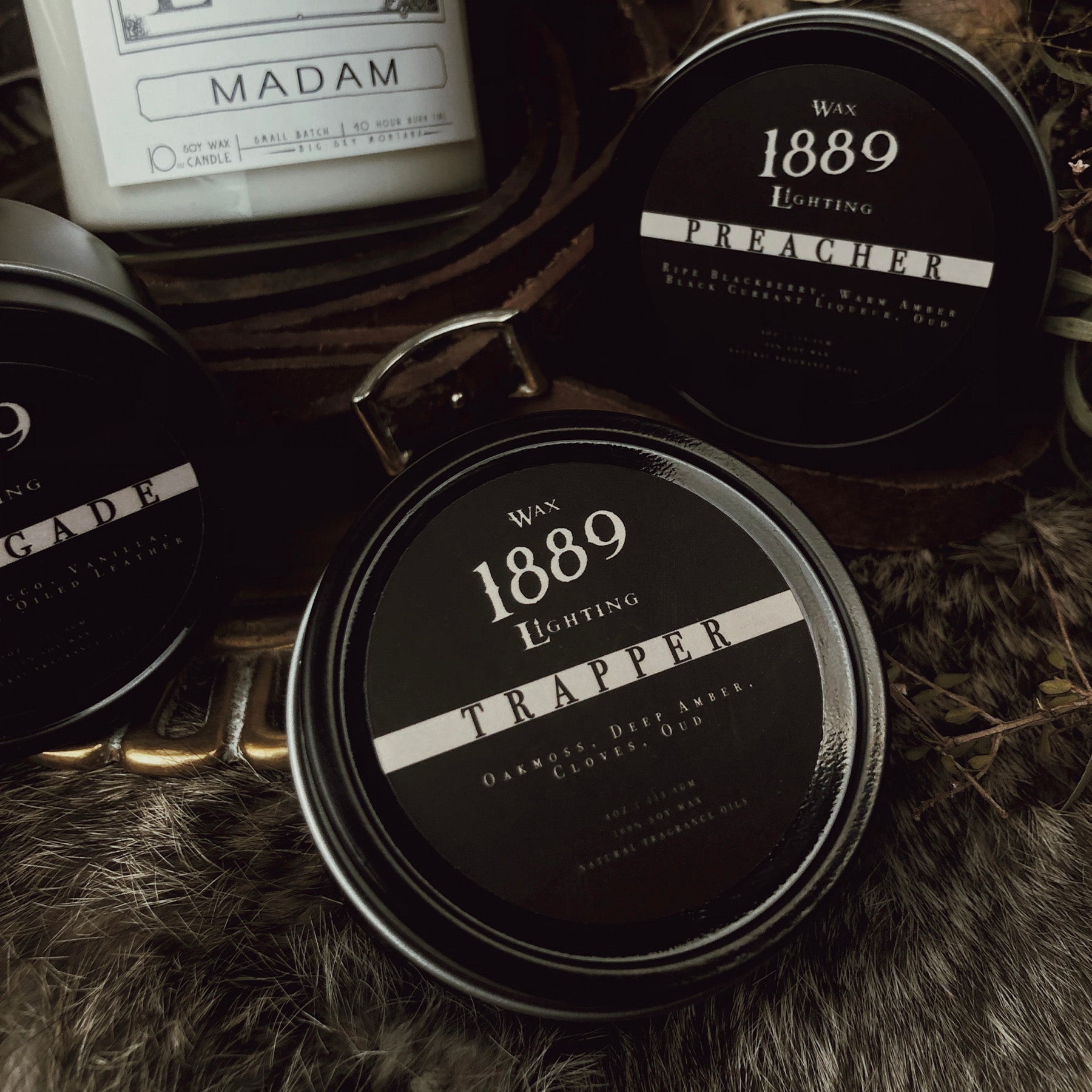 1889 Wax Lighting Mini Candle Tin - Savu