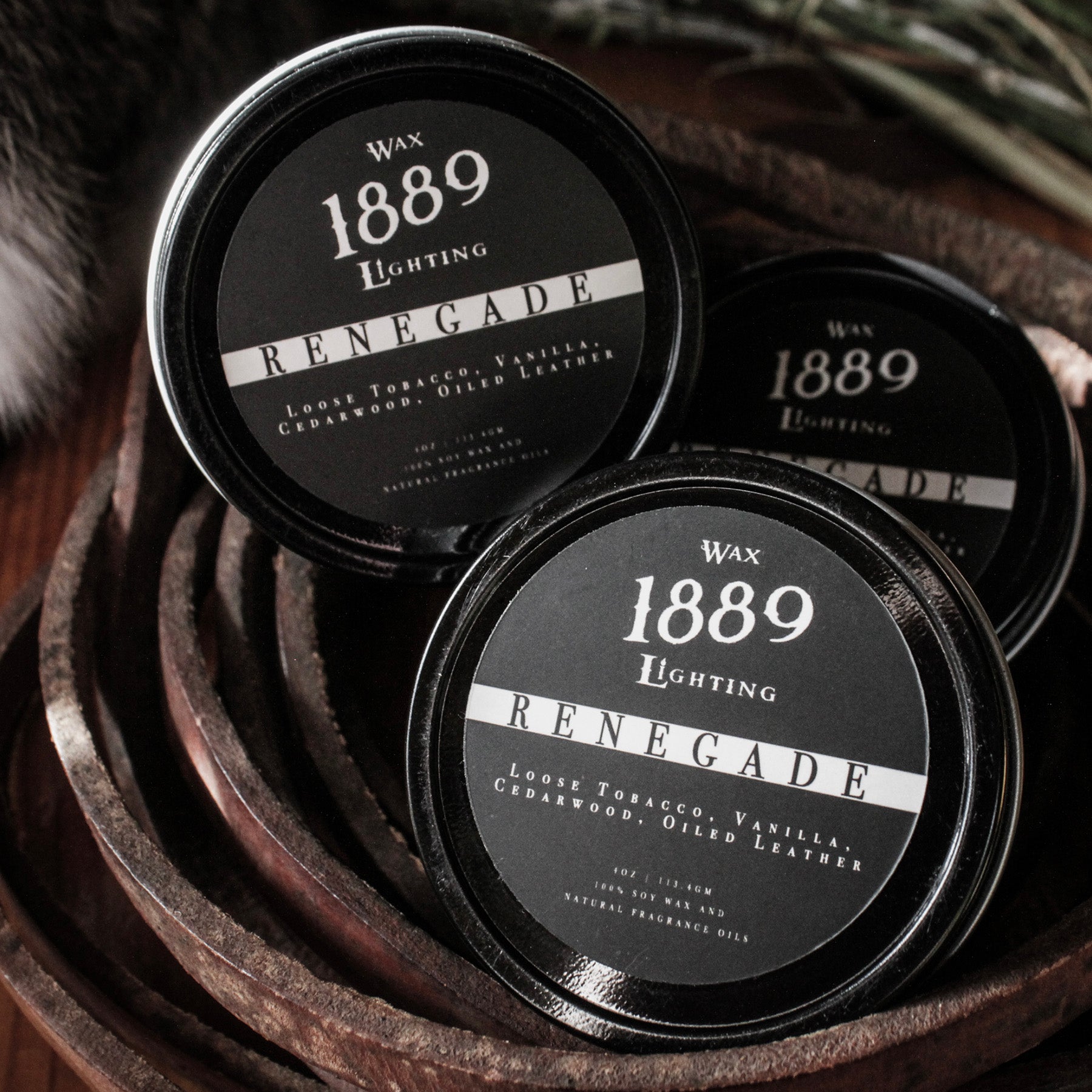 1889 Wax Lighting Mini Candle Tin - Nocturne