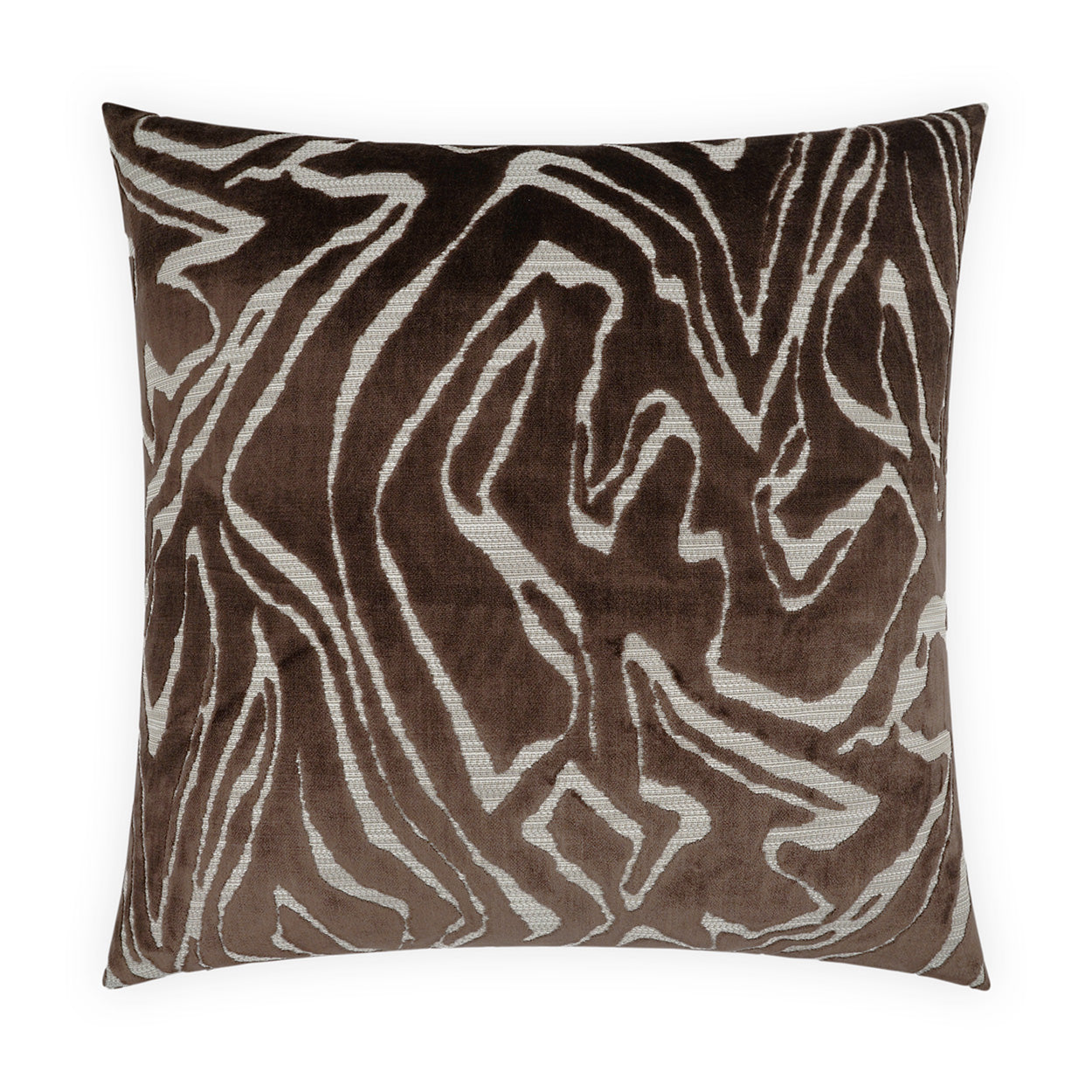 D.V. Kap Home Zuniga Pillow - Chocolate