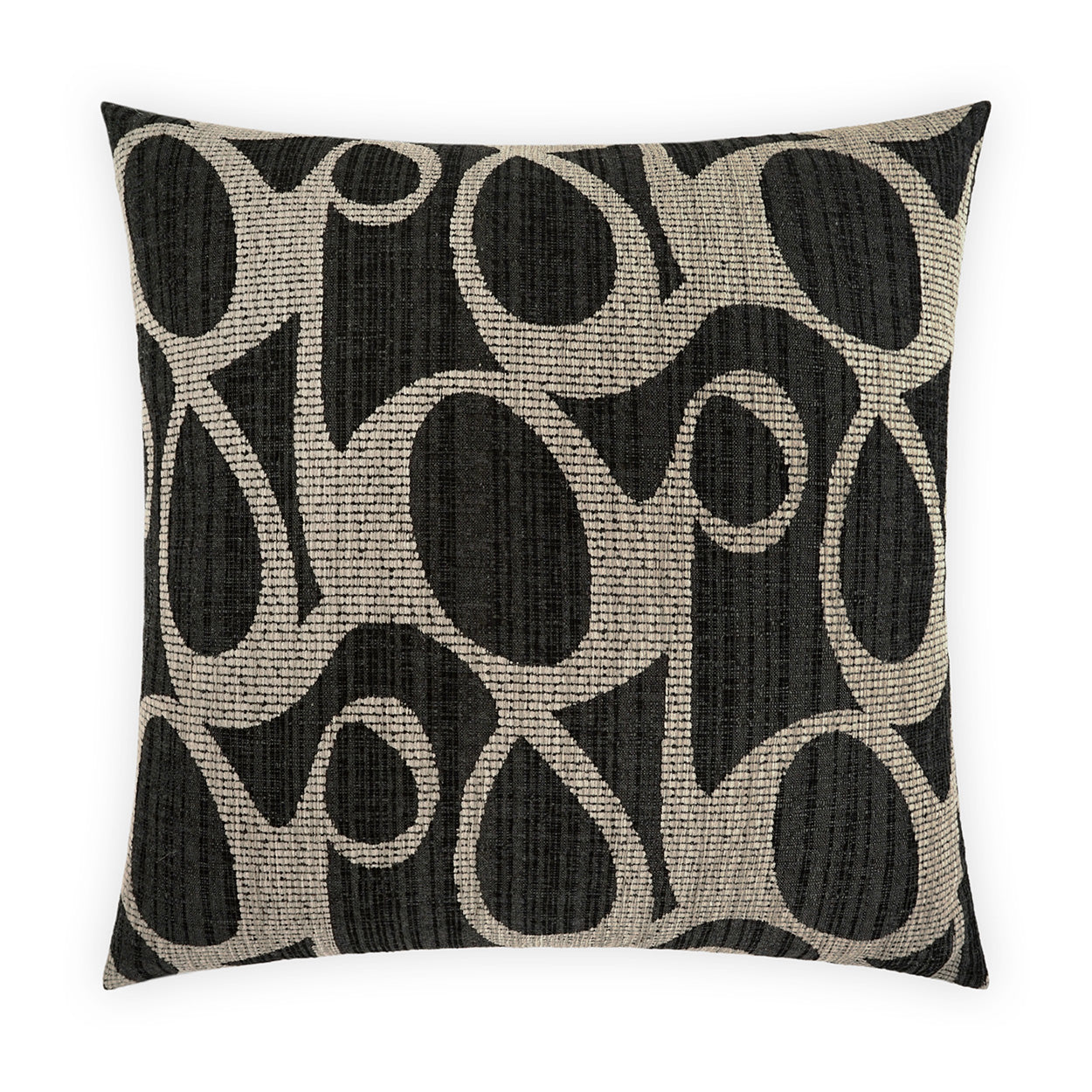 D.V. Kap Home Chalamont Pillow - Charcoal