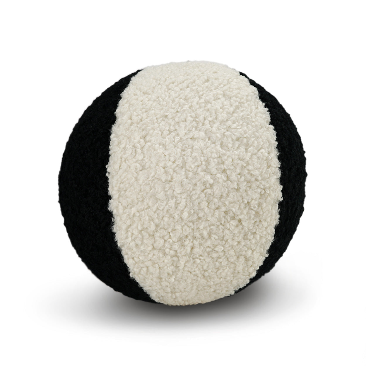 D.V. Kap Home Poodle Ball II Pillow - Ivory/Jet