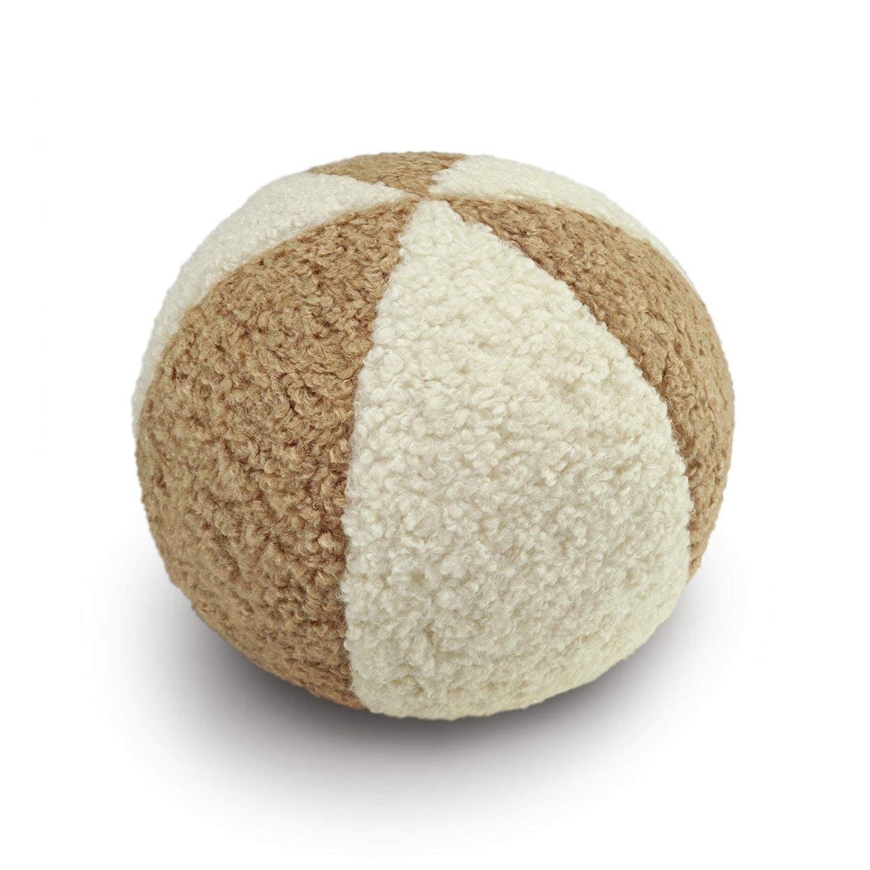 D.V. Kap Home Poodle Ball II Pillow - Ivory/Latte