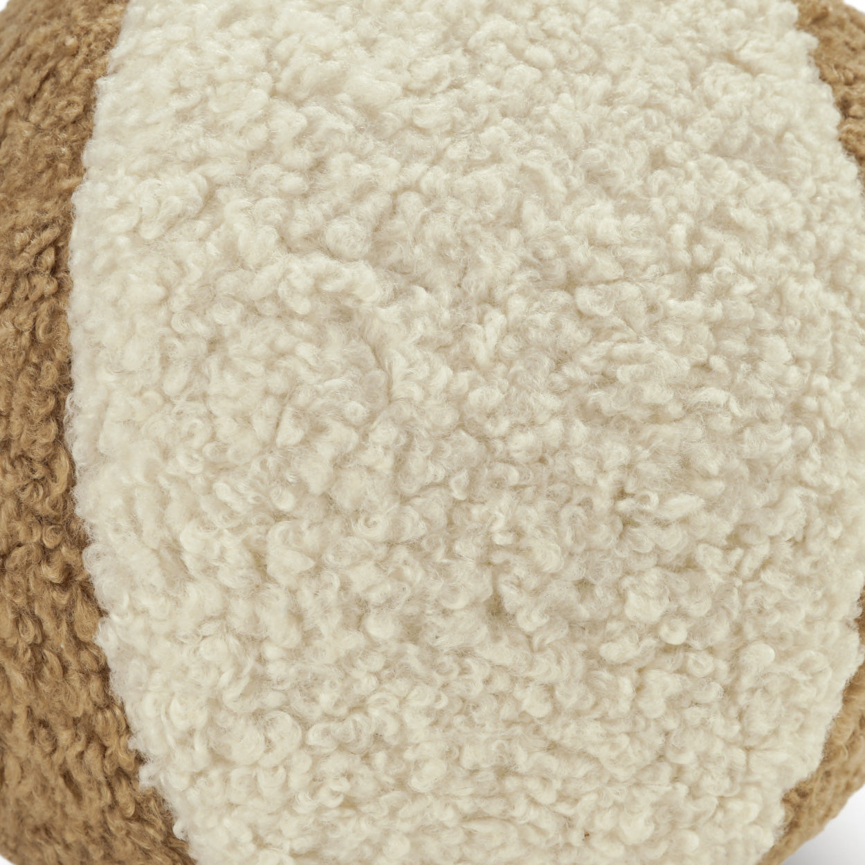 D.V. Kap Home Poodle Ball II Pillow - Ivory/Latte