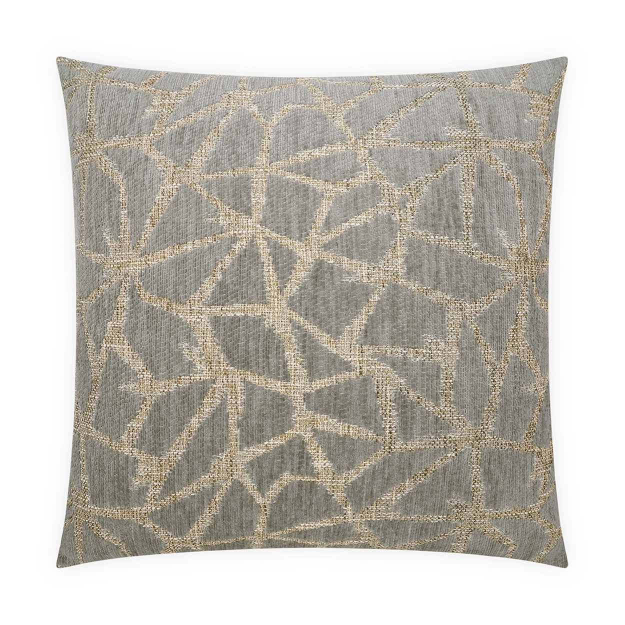 D.V. Kap Home Crackle Pillow - Flint