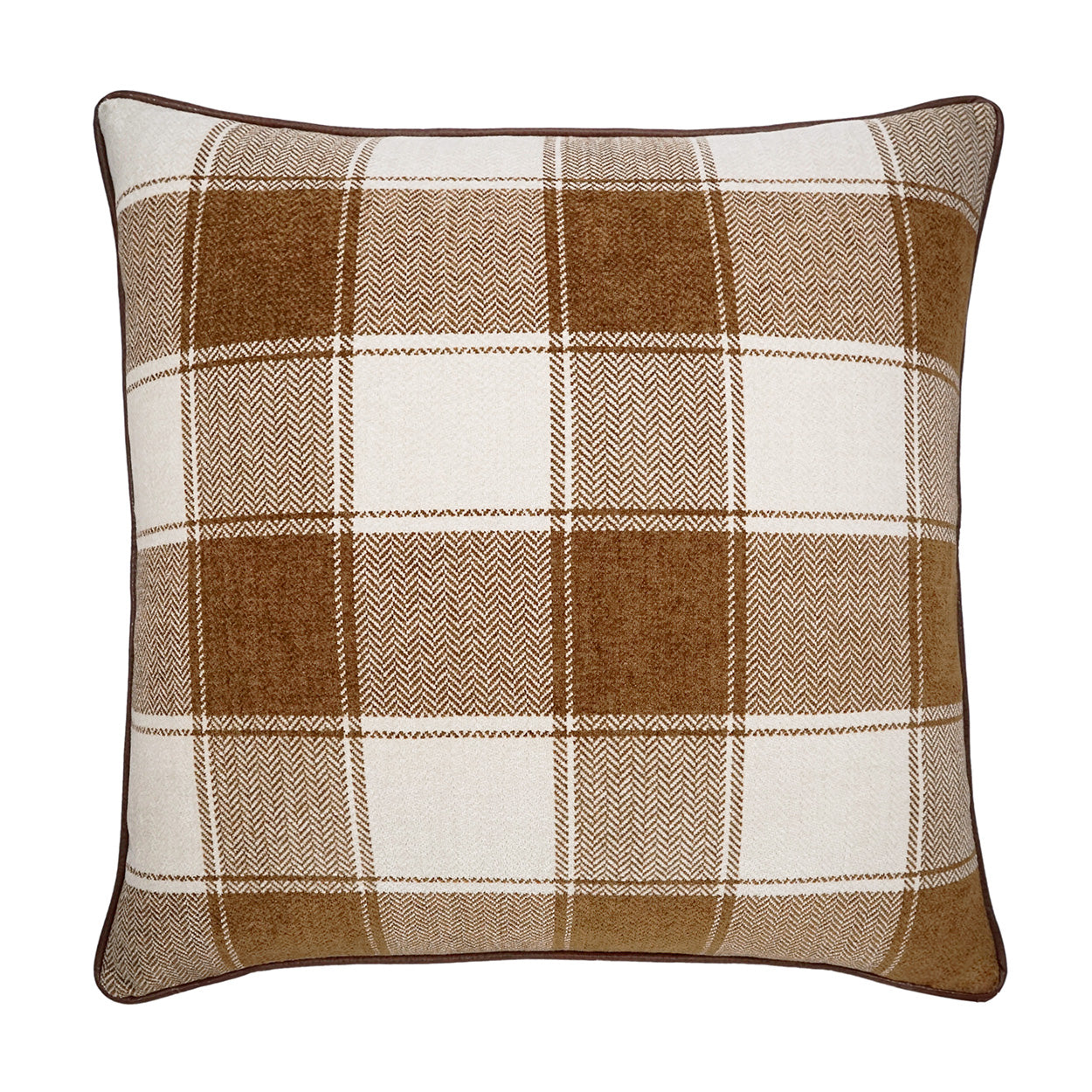 D.V. Kap Home Saxony Pillow - Tobacco