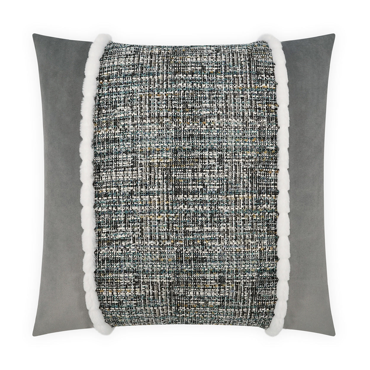 D.V. Kap Home Underwood Center Pillow - Aqua