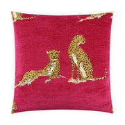 D.V. Kap Home Big Iris Pillow - Fuchsia