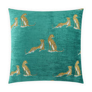 D.V. Kap Home Little Iris Pillow - Aquamarine
