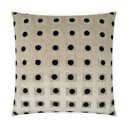 D.V. Kap Home Domino Pillow - Onyx