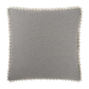 D.V. Kap Home Pom Chic Pillow - Grey