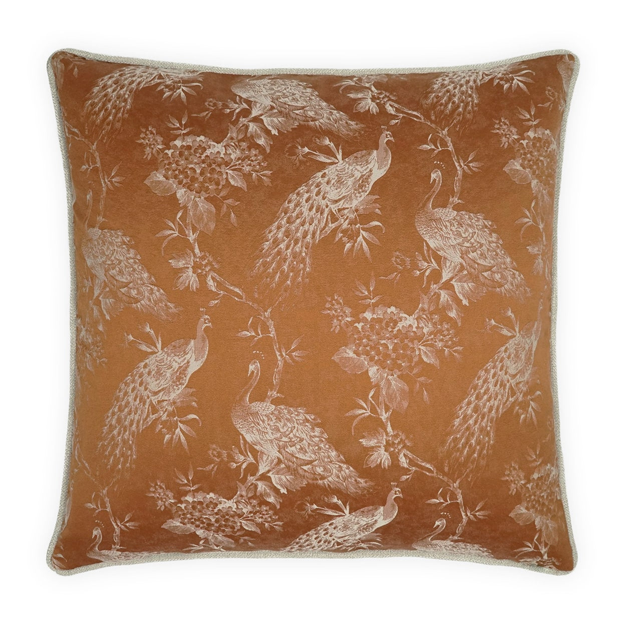 D.V. Kap Home Rococo Pillow - Copper