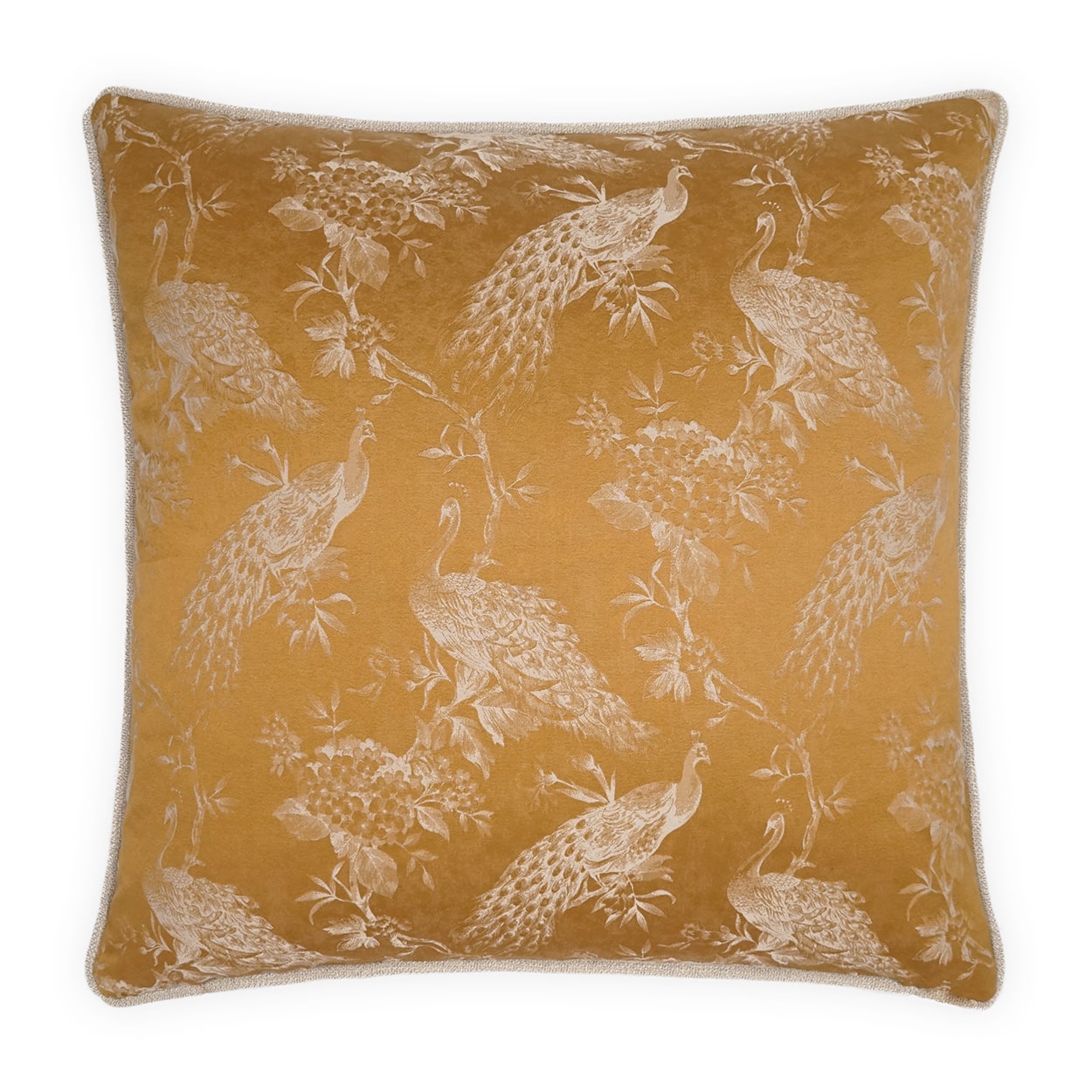 D.V. Kap Home Rococo Pillow - Gold