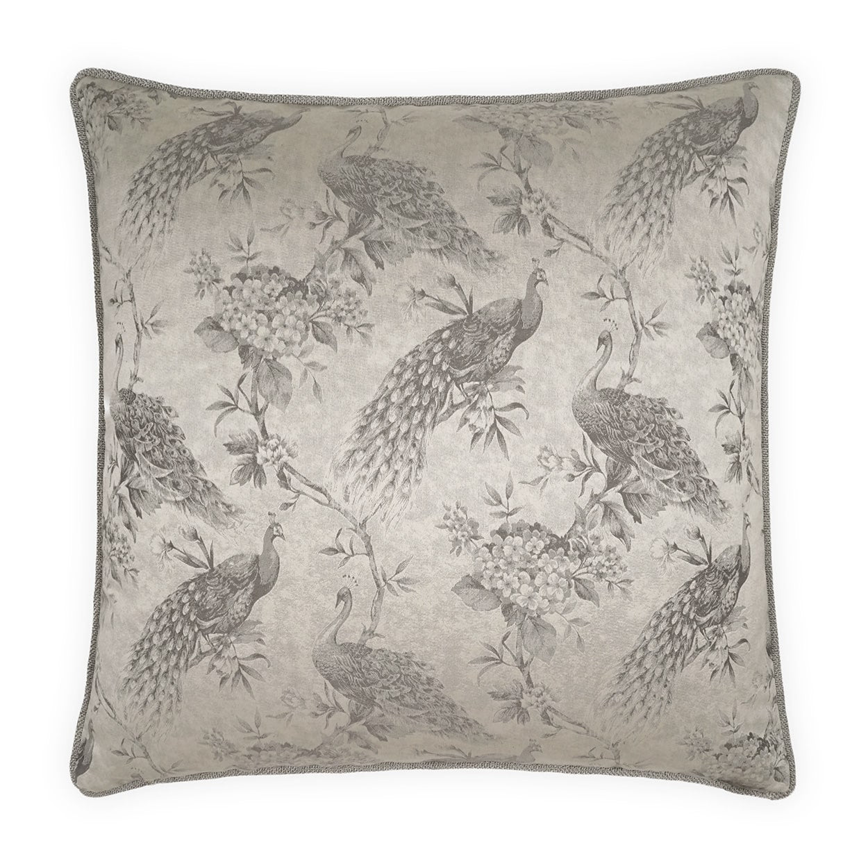 D.V. Kap Home Rococo Pillow - Smoke