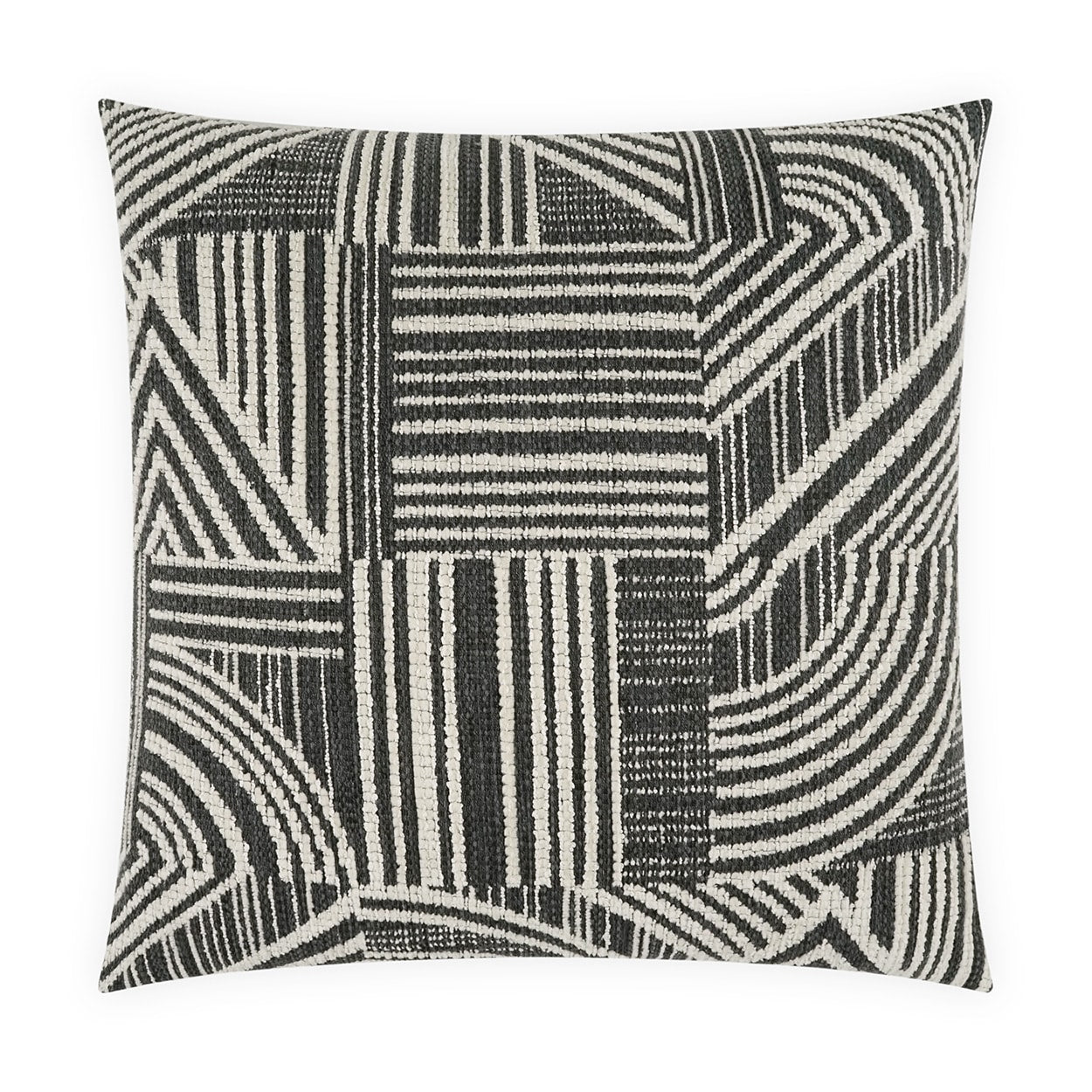 D.V. Kap Home Zaria Pillow - Charcoal