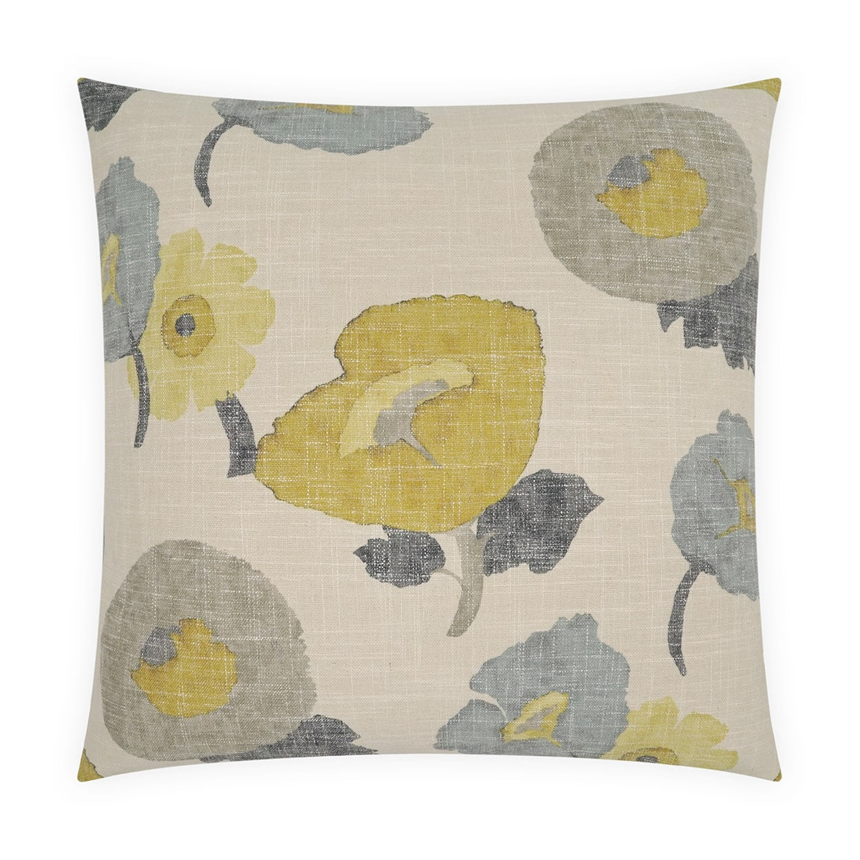 D.V. Kap Home Poppy Pillow - Citrine